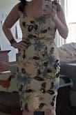 I waited three years to buy this dress. Worth the wait! It fits absolutely perfectly. It's well made, with the stitching just beautifully done. I love it and recommend to anyone on the fence about buying. - Ashleigh S.