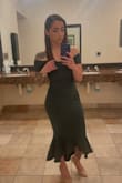 I fell in love with this dress the moment I saw it. Perfect for semi-formal and formal both. I purchased it for a professional event but knew this would be my designated wedding guest dress going forward. I got an insane amount of compliments and felt an insane amount of CONFIDENCE in this dress. It's absolutely wonderful quality. I have an ~incredibly~ small chest and wider hips but still felt extremely flattered. 10/10. Buy. This. Dress. - Isabella H.