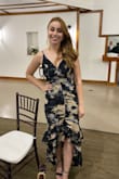 Beautiful dress, I got a lot of compliments the whole night. The only problems are: it runs large, so size down and it ripped within 30 min of wearing. - Milena D.