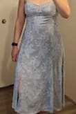 This dress is gorgeous! the color, the fit, the feel is all amazing! The only minor complaint is that the top is a little big in comparison with the size of my chest, but I can easily get that tailored. Highly recommend this dress - Kalla S.