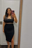 I love this two-piece set! I have it now in 3 colors. It's perfect for a night out something simple, hugs you in all the right places - Blanca G.