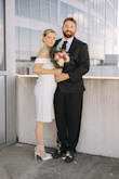 This dress is absolutely perfect!!! It is made out of a nice material, making it not see-through! - Rachelle P.
