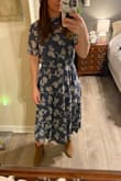 I adore Luluss dresses. This is incredibly comfortable, always the highest of quality, and fits like a glove. I ordered a size small, I generally order small from Lulus. I have a small waist and carry my weight in my thighs. The cut of this dress is perfect for my body shape. Because the length is Midi it still works really well for my 5'2 frame. No alterations needed on this one. I have several events coming up, including Easter brunch and a baptism, so I will be wearing it for at least one of those. - Denyse C.
