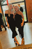 I wore this to a wedding and it was the perfect black tie attire. It was comfy and easy to walk and dance in. I will definitely wear this dress again. It was a tad loose, so I wish it hugged certain areas more but overall it was great. - Emily B.