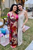 This dress was perfect for the bridal shower I attended. Material was very silky. The length was also perfect on me with heels. - Rosalinda L.