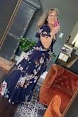 I wore this dress for my niece's "country chic" themed wedding in March 2023. Weather was 88 degrees so the material was light enough to keep me cool. I wore white cowboy boots under the dress and I got so many compliments on my outfit! Have even shared this website with a few ladies so they also can look pretty for their special event. Only negative is that I tripped on the material at the bottom so I may have been a little too short for the design. But no matter, I'll wear it again for sure. By the way, I'm a 60 yr old grandmother and no one said the dress was too young for me - Debbie T.