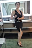 The quality of this dress is great for the price. You can wear a regular bra with this style and I know there were a lot of reviews about the length but I have a short torso so it doesn't seem to be a problem. - Jennifer P.