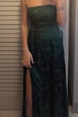 Beautiful dress, fit perfectly and I got a lot of compliments. Unfortunately, the plastic strip in the side of the dress poked through the material and stabbed me so then I had to remove it. Unfortunate because I really am obsessed with the dress. - Mia D.