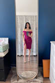 This colour is stunning, but the top of this dress sat way too low on me. This isn't the fault of the dress, though. It just didn't sit on my body well. Unfortunately, I'll have to return this. But if I see this colour on another style of dress, I'll definitely be giving that a try! - Danielle L.