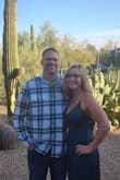 I bought this for a St. Patty's day wedding. It was beautiful. I would definitely recommend. The only thing I had a problem with since it was a little windy was the slit in the middle. I also had trouble with one boob wanting to pop out. Other than that I loved it. - Becky D.