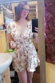 I am so beyond happy with this romper!!! I picked it for a beach wedding this June. I have an athletic body and the medium is a little snug in the crotch area but still comfy - Taci M.