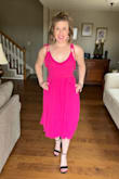 This dress was EVERYTHING for my birthday! I got compliment after compliment. The pink color is stunning and I felt like a million bucks! - Mollie O.