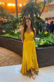 Absolutely love this dress!! I got to wear it a couple of times, and my daughter wore to a Homecoming dance!

The fit is very complimentary to my body, made me look amazing! My daughter also rocked the dress!! - Nadia T.
