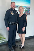 Great quality. Loose fit. I did have it tailored at the waist just a pinch. - Jennifer C.