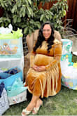 I bought these heels for my baby shower and got SO many compliments on them! They were comfy and so cute! Now I want them in every color! Ignore my swollen pregnancy feet!= - Serena V.