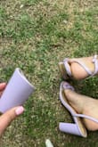 I bought this shoes for my nieces baptism. Everybody loved them, but the heel broke when I was sitting down. Such a boomer because they are super cute. 
And it was the first time wearing them. - Alicia O.