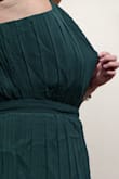 Got it on sale, fits me well. However, the making of the dress is just not great. You can see there is a lot of extra fabric in the chest area. Not sure if bigger chest ladies will find the extra fabric flattering. - Kit V.