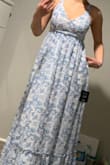 It's really cute. The colors are so pretty. Flowy and long perfect for spring/summer. - Serena H.