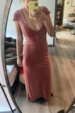 I like it so much 
Flattering all around! But I really wish it was like three inches longer, definitely a flats dress - Chandler M.