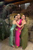 I loved them!! They looked super pretty with a pink maxi dress and gold earrings and purse. Super comfortable!! I danced the night out - CARLA C.