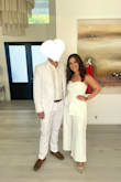 I received so many compliments on this jumpsuit! Was perfect for a White Elegant Wedding event. It fit perfectly in length with a pair of lulus 4 inch heels :)
Highly recommend! - Alex W.