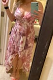 Loved the fabric and the way the dress laid. It's definitely something that can be very versatile. I originally bought it for a baby shower, but plan on wearing all spring long in CA, well once the rain stops :) - Delia F.