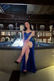 The shoes def were pretty and nicely made! They are also really tall though (at least for me/what I expected) so after being in them for a bit of the night it starts to hurt if you're not used to that - Jasmine Z.