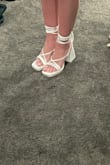 These heels are so cute !! they fit perfectly and they are really comfortable !!! the quality is really good too ! I bought them for prom and i can't wait to wear them ! - Lilou H.