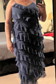 Well made beautiful dress. It's a little tight, but that's my fault..:) - Chasity M.