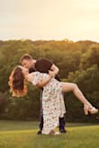 Wore this for my engagement pictures. So cute; so comfortable! Breathable, didn't slide down, made me feel super cute! - Alexa M.
