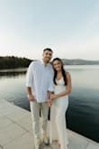 I had the train cut and it was perfect for engagement photos! Super comfortable and flattering! - Caroline