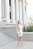 I got this dress to take senior photos in and it was perfect! It was very flattering, still appropriate, and looked amazing in the photos. - Ashley K.