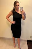 This dress is so cute and flattering. I wore it to a wedding and got so many compliments. Highly recommend. - Morgan W.