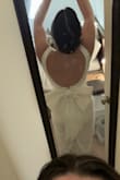 The jumpsuit is really cute but there were a couple of stains on it which I had to then take to the dry cleaners. - Gillian M.