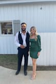 I loveeee this dress! I'm usually a small but the XS fit great even with me being 3 months pregnant! The sleeves were a little long but it didn't bother me too much. - Laura D.