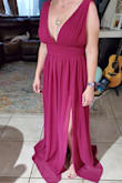 This dress looked amazing in the pictures.  In reality, not so much.  It was well made however it was WAY too long.  Also the top would have had to been tailored as it hung horribly wrong on the sides and was not flattering. - Skye A.
