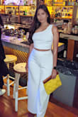 Everything fit true to size. I only had to hem the pants to prevent it from touching the floor. I like that I had that option because of my height.
I also like that use the pieces separately to make other outfits. - NAFEEZA M.
