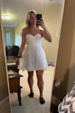 I tried on so many dresses for my bridal shower and this was the first one I felt fit me like a glove and made me feel so pretty! The fabric is AMAZING and the quality of the dress is worth every penny you pay! - Abby B.
