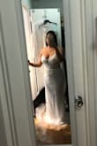 I am happy this dress fits well on me, although doesnt look like a wedding dress to me, I'll add the veil for make it looks better! - Daniela P.