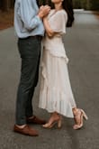 Such a beautiful dress. Wore it for my engagement photos and it was everything I wanted. - Morgan C.