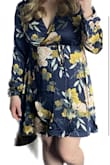 This is my absolute favourite dress that I have ordered from Lulus! The pattern, material and fit are beautiful! If you are on the fence about this dress just do it!! You won't regret it! - Corelynn B.