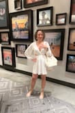Used it for the day after the wedding brunch and everyone loved it. Felt a little big but I would have still gotten a medium. - Katherine M.