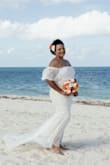 This dress was absolutely perfect for my beach wedding in Mexico!!! - Carletta C.