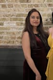 I adore this dress that I donned during my friend's nuptials. The fitting is flawless and I am particularly fond of its velvety texture and color. An exception being the need to purchase a specific bra for cleavage concealment, though it was otherwise an ideal choice! - Priyanka R.