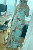 I had to get it hemmed as I am quite short but otherwise the dress was perfect!! I will be wearing it to a wedding in Mexico. - Torrie G.