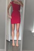 Love the cutouts and shoulder design that make this dress unique! - Jen M.