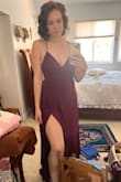 Loved this colour so much! Only complaint is the breast area but I also have boobs so it's all good. The entire look was stunning and a perfect length for both flats or heels - Tori T.