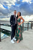 The dress is gorgeous and fit so well! Received a lot of compliments at the wedding I attended. - Charity C.