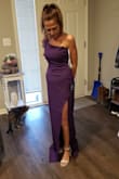 This dress is beautiful. The color is perfect. Fits great except the length is just a few inches to long. I will have it hemmed. I am wearing it to my sons wedding in September. - 7555 N.