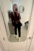 Bought these in two colors! They go on a bit snug, but wear into a really comfortable fit. Feel like I can wear them with almost anything! Favorite new jeans - Brittany M.